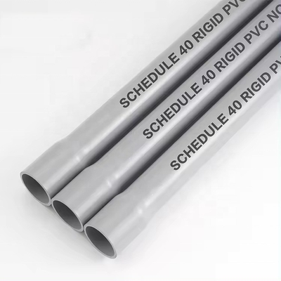 4&quot; starres PVC-Elektro-PVC-Leiterrohr 10 Fuß Länge Sonnenlichtbeständig entspricht UL651 Nichtmetallisch