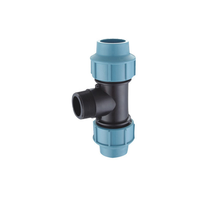 25 mm 32 mm PP-Kompressionsarmaturen PN16 für die Wasserversorgung in der Landwirtschaft