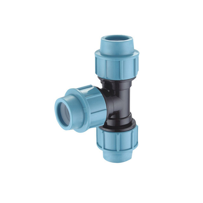 25 mm 32 mm PP-Kompressionsarmaturen PN16 für die Wasserversorgung in der Landwirtschaft